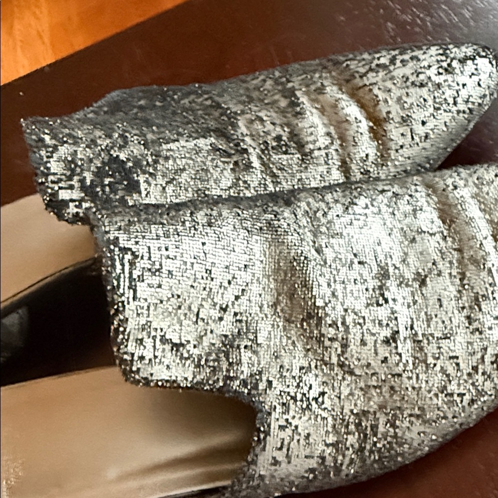 Officine Creative Metallic Silver Mules - Picture 3 of 10